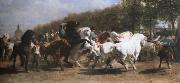 Rosa Bonheur the horse fair oil